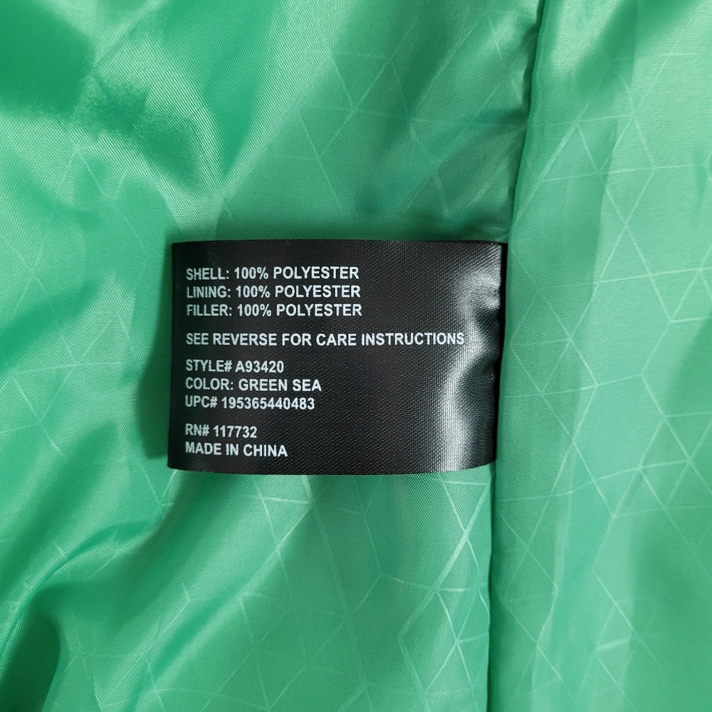 Zeroxposur green sea winter puffer jacket in XXL - Picture 11 of 13